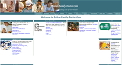 Desktop Screenshot of online-family-doctor.com